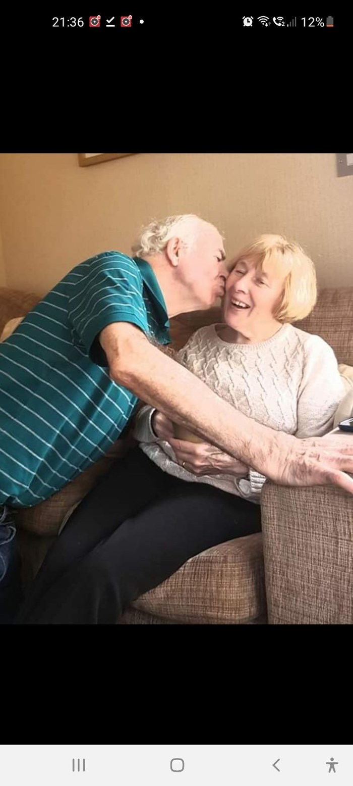 Barbara and wilf Moorehead (mum and dad)